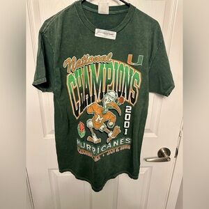 NWT Vintage Style Miami tshirt